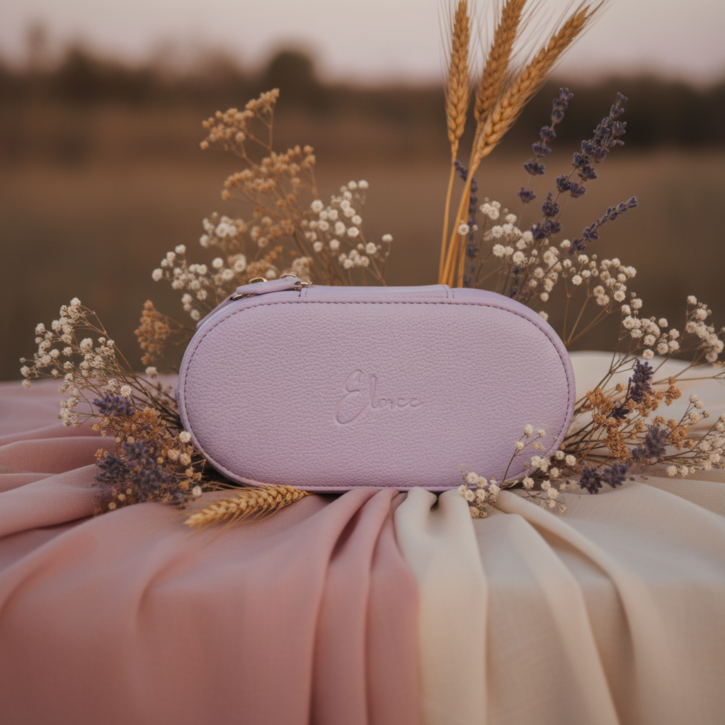 Eloree Travel Case: Jewellery gift-box-product by Eloree Jewellery.